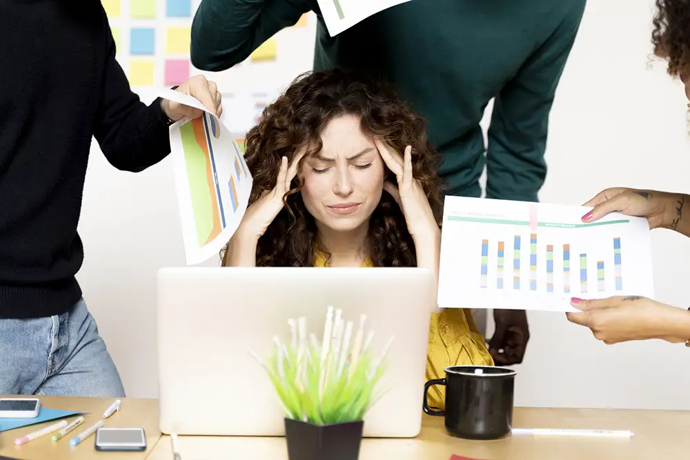 el estres en los equipos de trabajo